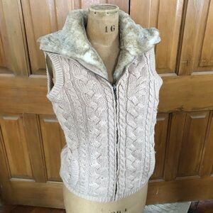 Eivissa Faux Fur Reversible Vest